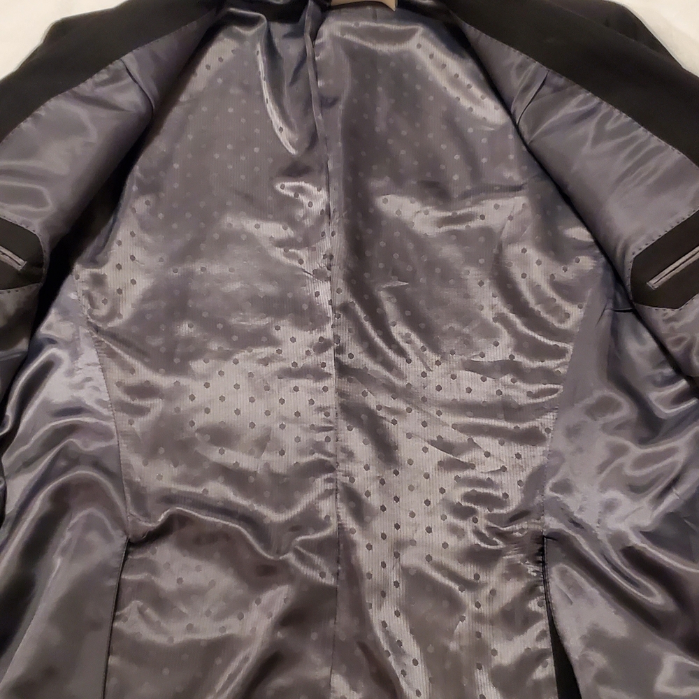Perry Ellis Charcoal Men's Suit Jacket - Picture 4 of 15